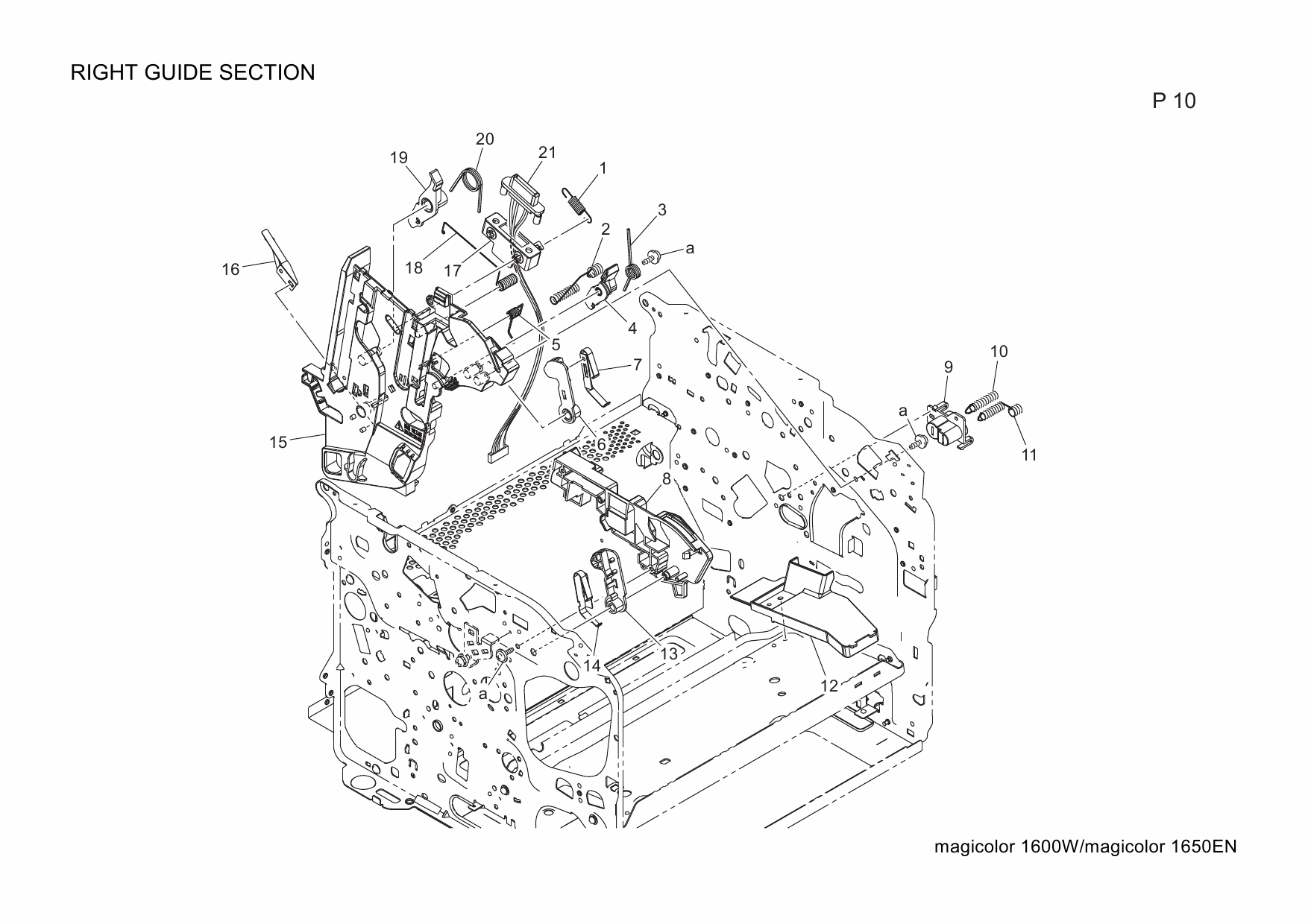Konica-Minolta magicolor 1600W 1650EN Parts Manual-6
